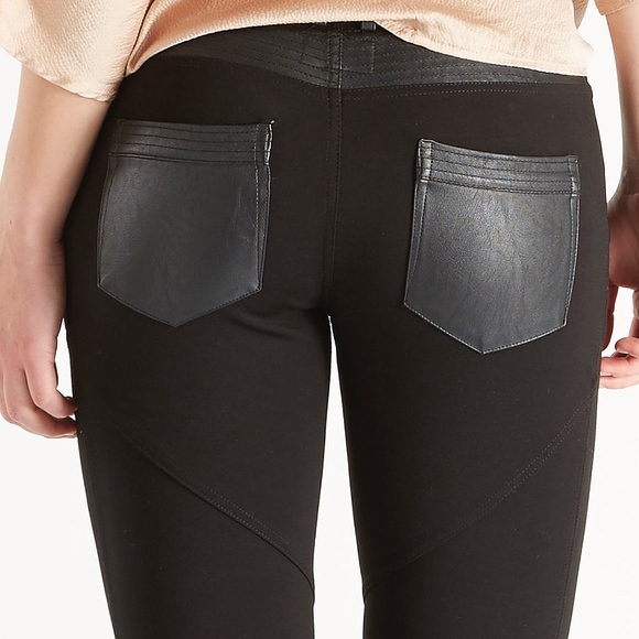 CLEARANCE Black Leather Dreams Pant - Picture 4 of 4